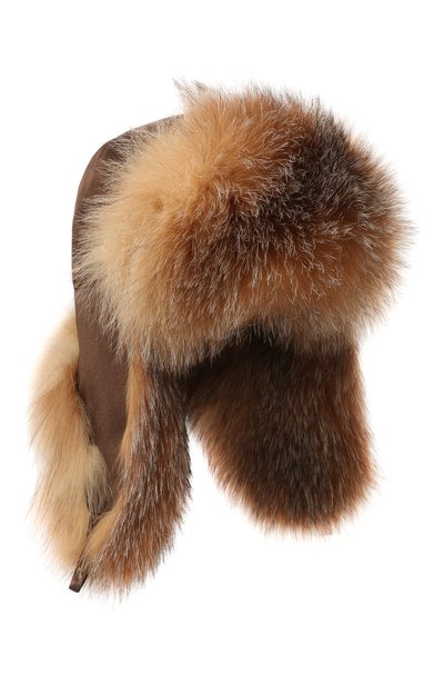 Мужская шапка-ушанка с отделкой из лисы VICTORIA KUSENKOVA, арт. 330905603159