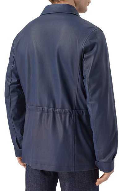 Кожаная куртка KITON, арт. UW2381V0818H, фото 4