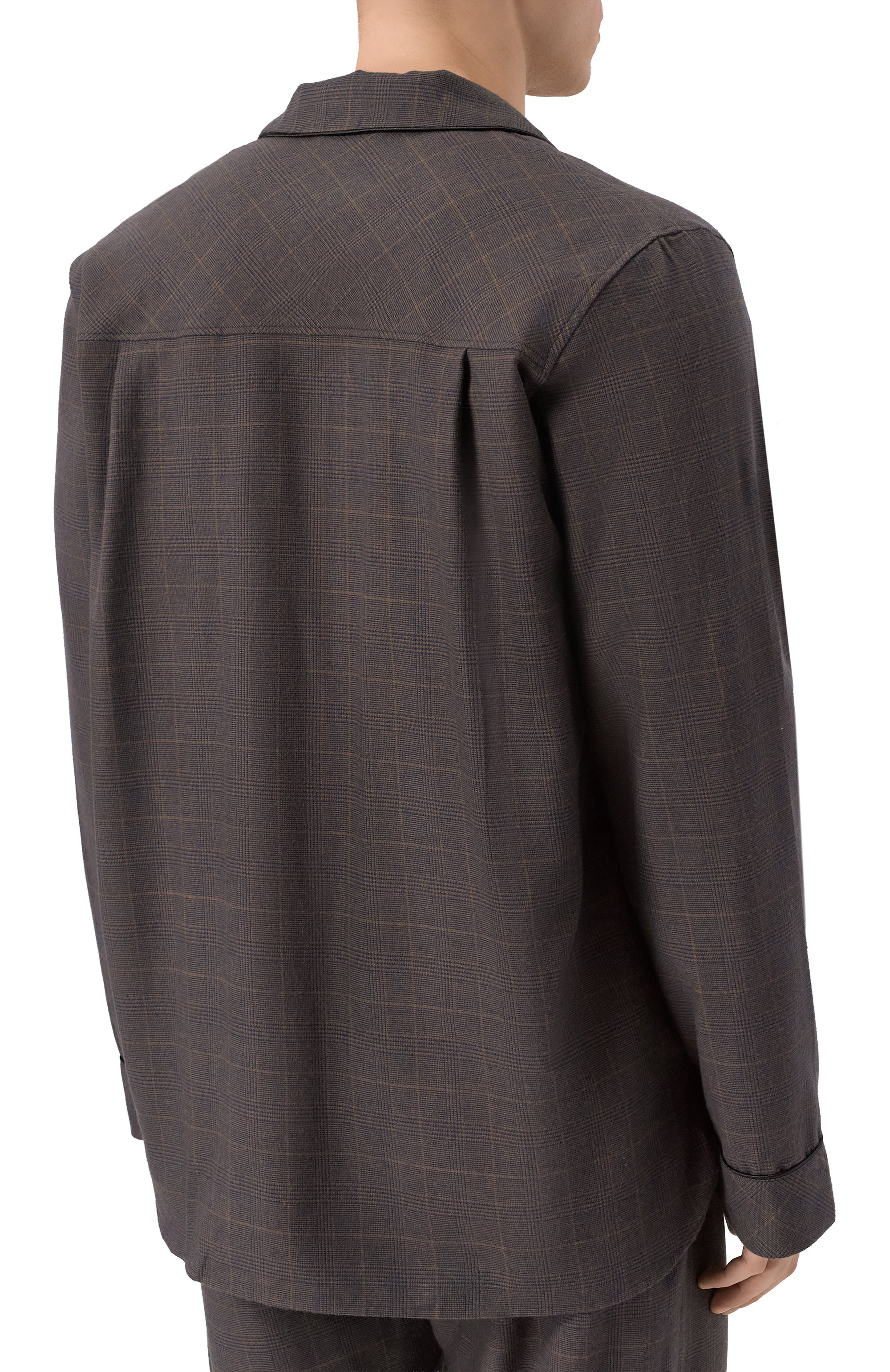 Пижама из хлопка и шерсти ZIMMERLI, арт. 4600-21001, фото 4