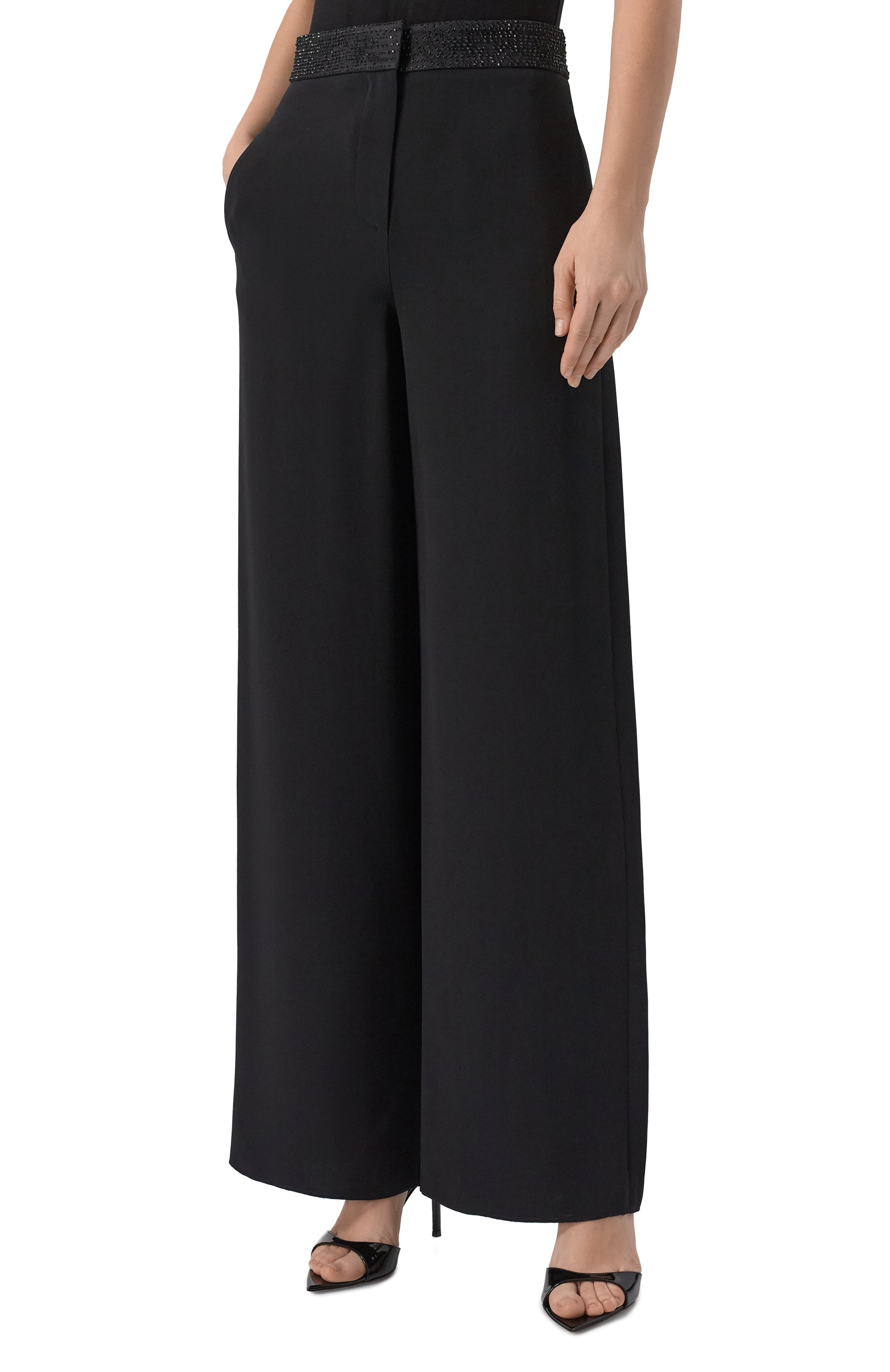 Шелковые брюки GIORGIO ARMANI, арт. GW000669/AF15921, фото 3