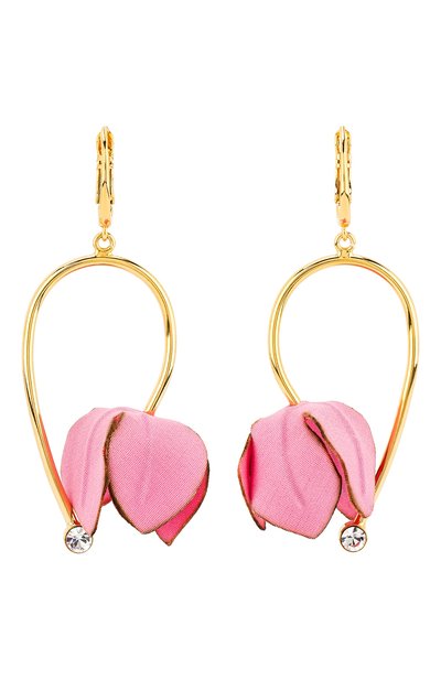 Серьги с текстильными подвесками в виде цветов MARNI, арт. 0RMVW10N00/T2000, фото 1