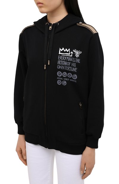 Хлопковая толстовка DOLCE & GABBANA, арт. F9I33Z/G7WVK, фото 3