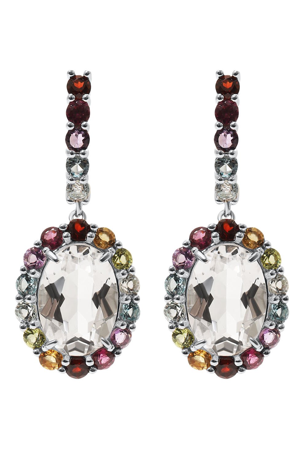 Радужные серьги с хрусталем SECRETS JEWELRY, арт. РСХОС00312, фото 1