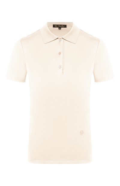 Женское хлопковое поло LORO PIANA, арт. FAL0737