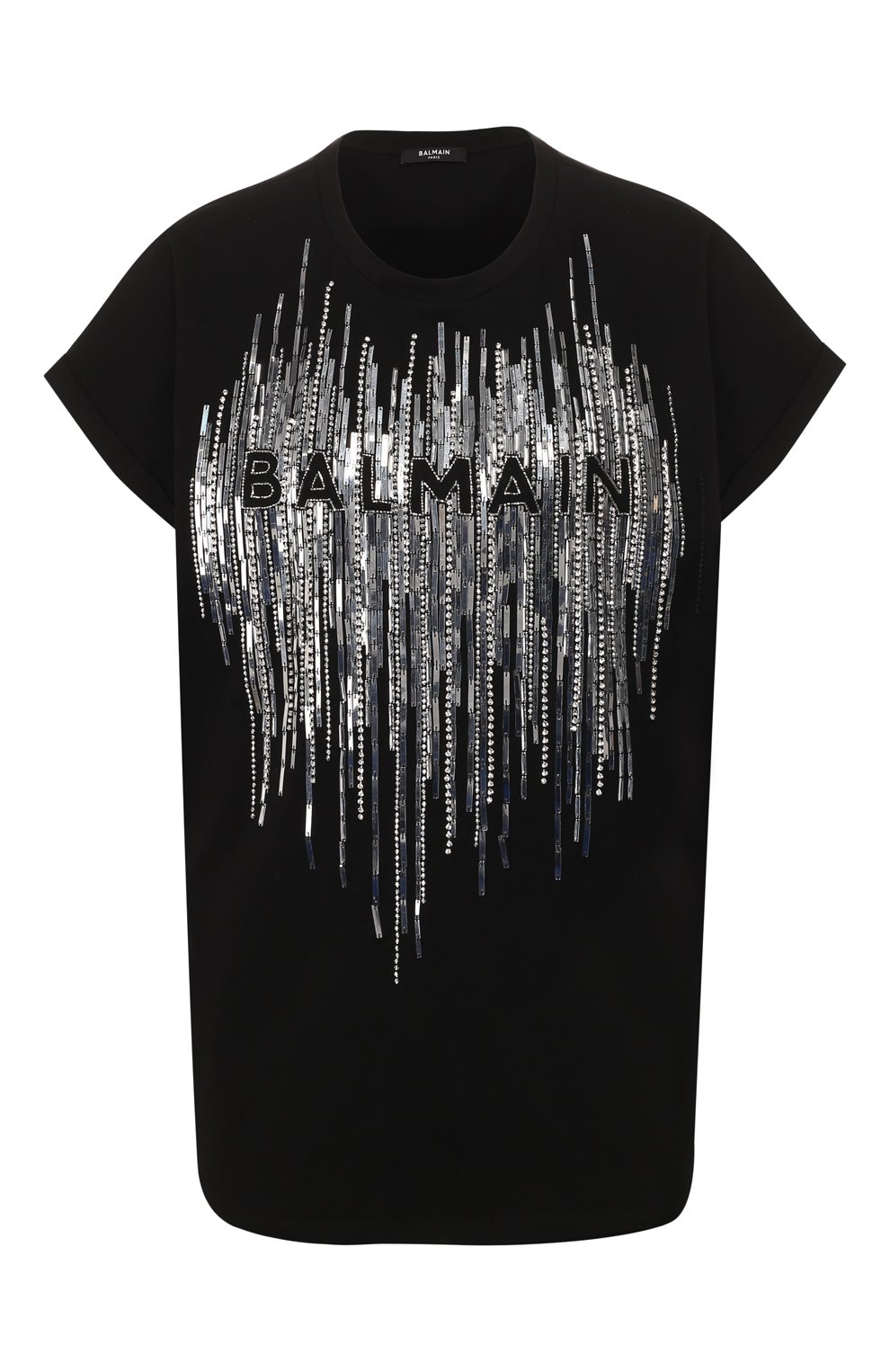Хлопковая футболка BALMAIN, арт. TF01351/P040, фото 1