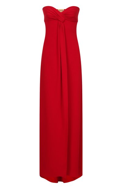 Женское шелковое платье VALENTINO, арт. 9B3VDNN0/1MM