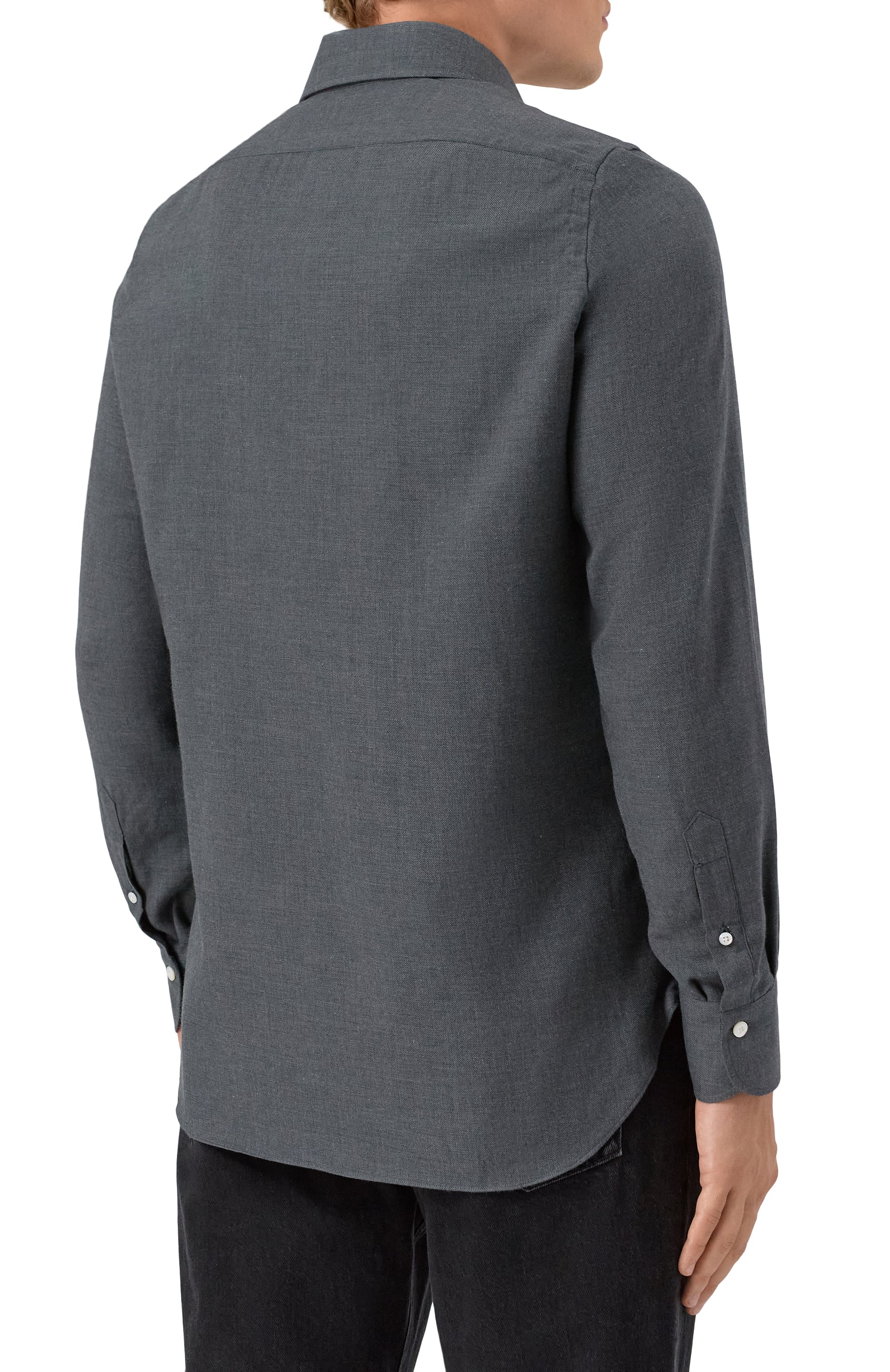 Рубашка из хлопка и кашемира FINAMORE 1925, арт. NAP0LI/C0286, фото 4