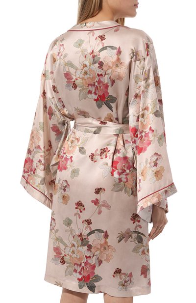 Шелковый халат LUNA DI SETA, арт. VLST61022, фото 4