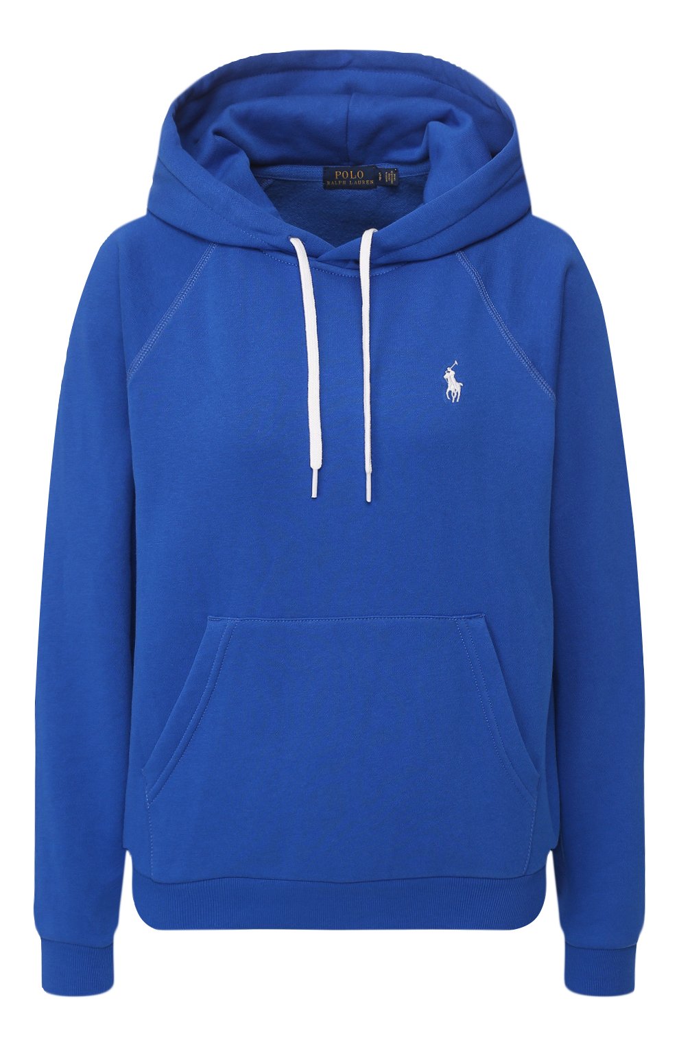 Хлопковое худи POLO RALPH LAUREN темно-синего цвета по цене 17800 руб., арт. 211790473, фото 1 Хлопковое худи POLO RALPH LAUREN, арт. 211790473, фото 1