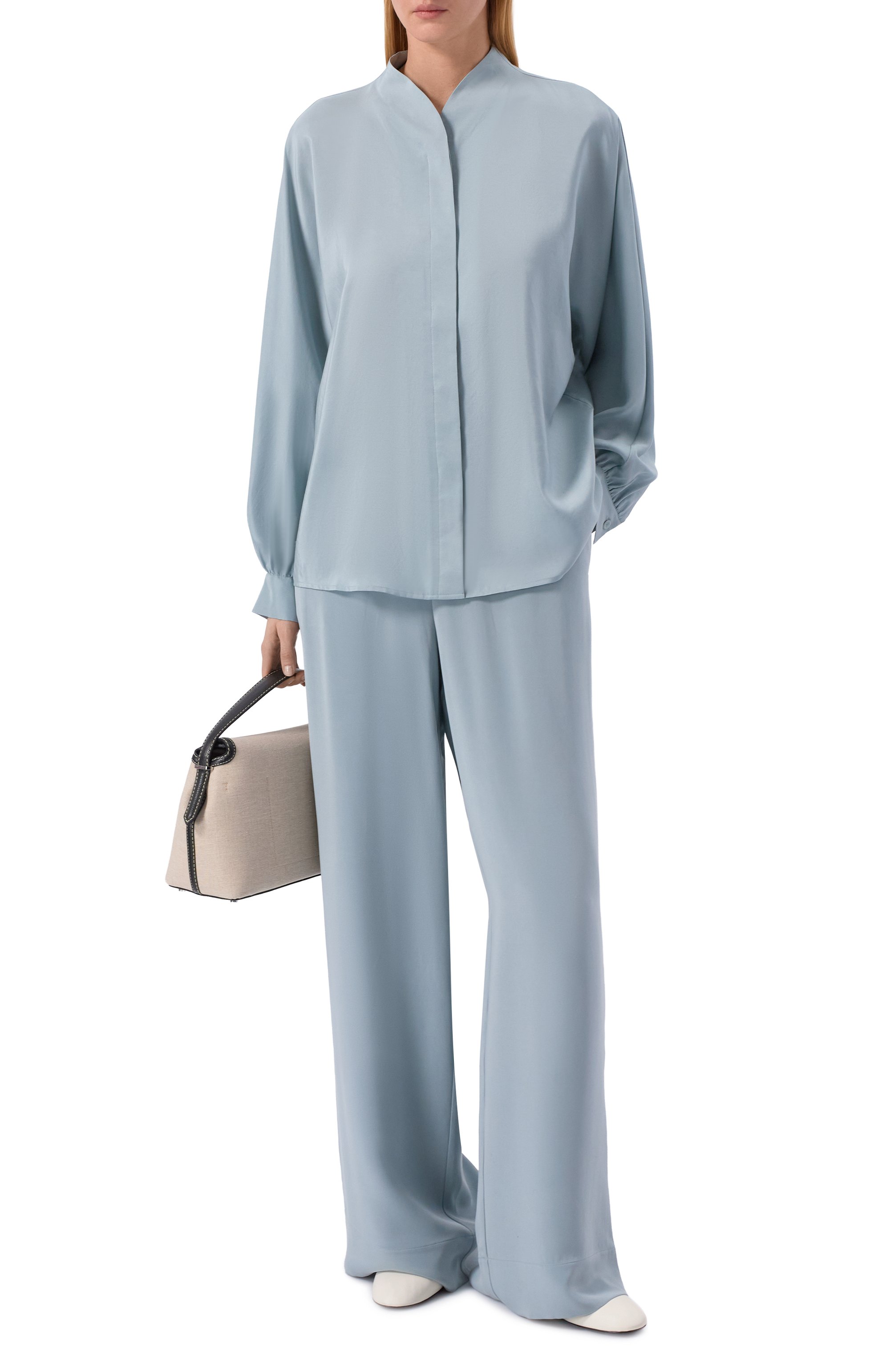 Шелковые брюки 12 STOREEZ, арт. 136851, фото 2