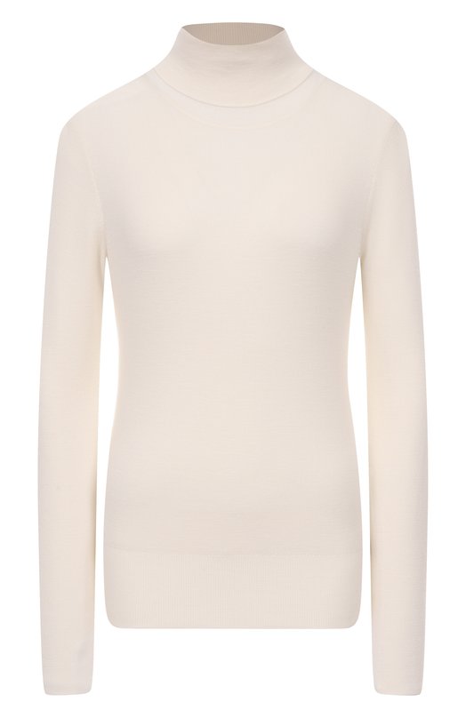 Водолазка из шерсти и шелка Windsor 52 DP620 10014631/30047417 Белый 52 DP620 10014631/30047417