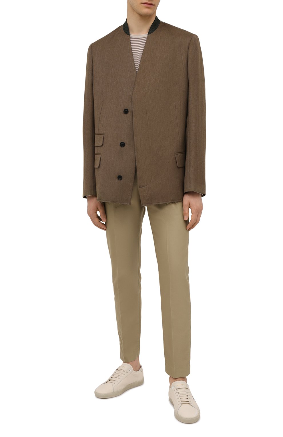 Шерстяной пиджак MAISON MARGIELA, арт. S50BN0473/S44578, фото 2