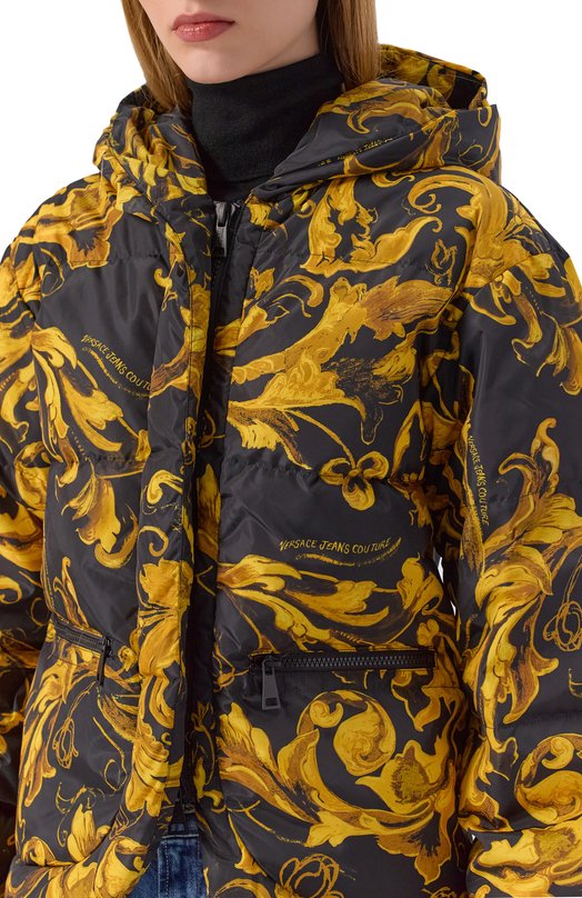 Пуховик Versace Jeans Couture 79HAUD02/CQSD3 Разноцветный  79HAUD02/CQSD3 Фото 5