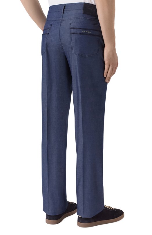 Джинсы Regular Stefano Ricci M8T61R1091/TS0BL Синий  M8T61R1091/TS0BL Фото 4