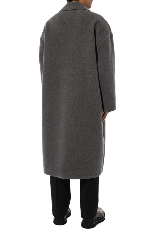 Пальто из шерсти и кашемира Valentino 5V0CAI70AED Серый  5V0CAI70AED Фото 4