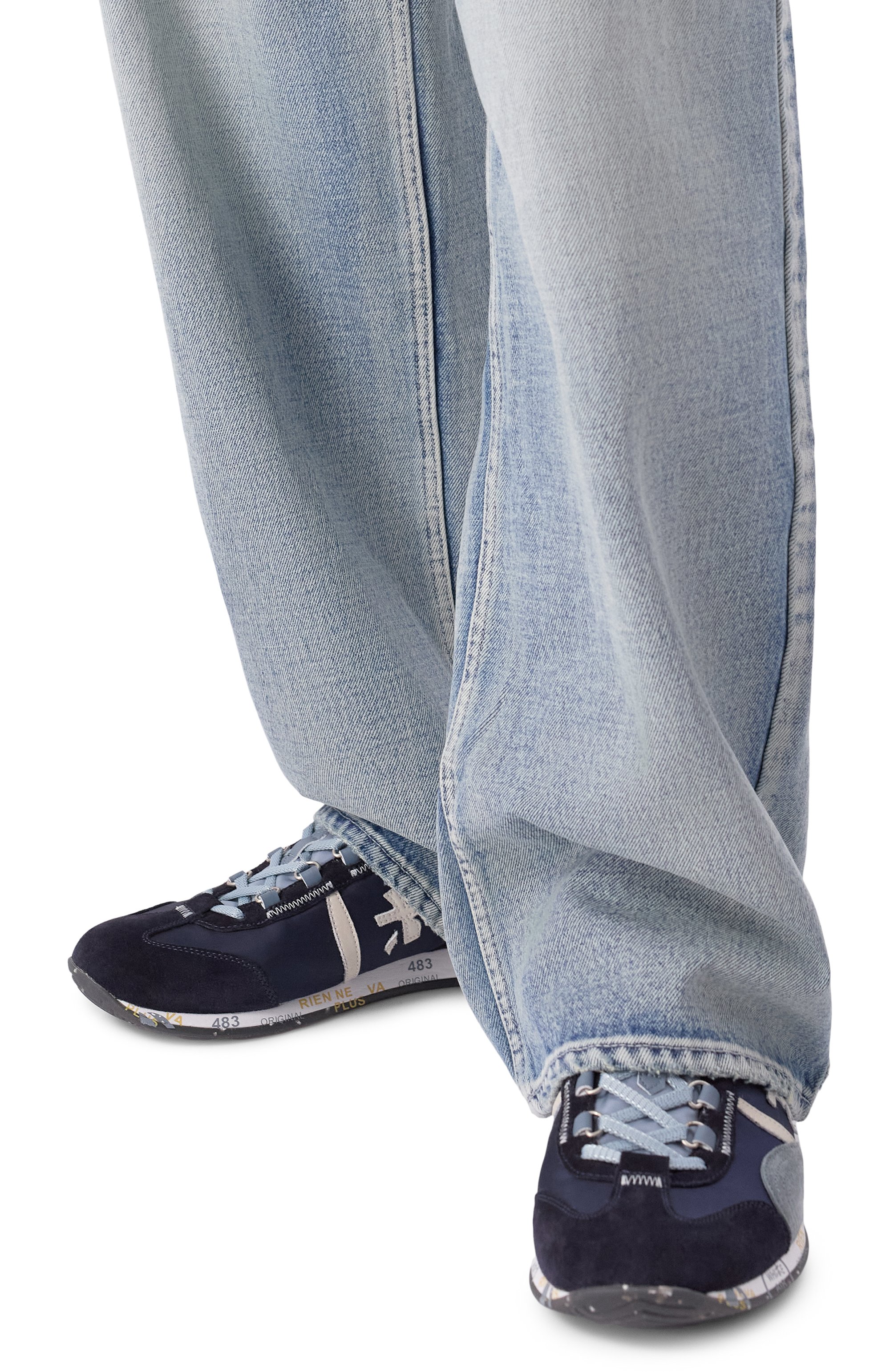 Комбинированные кроссовки jacky x PREMIATA, арт. JACKY X/VAR 7496, фото 3