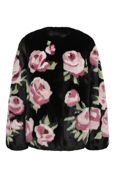 Женская шуба из норки DOLCE & GABBANA, арт. F28FFF/FUPLH