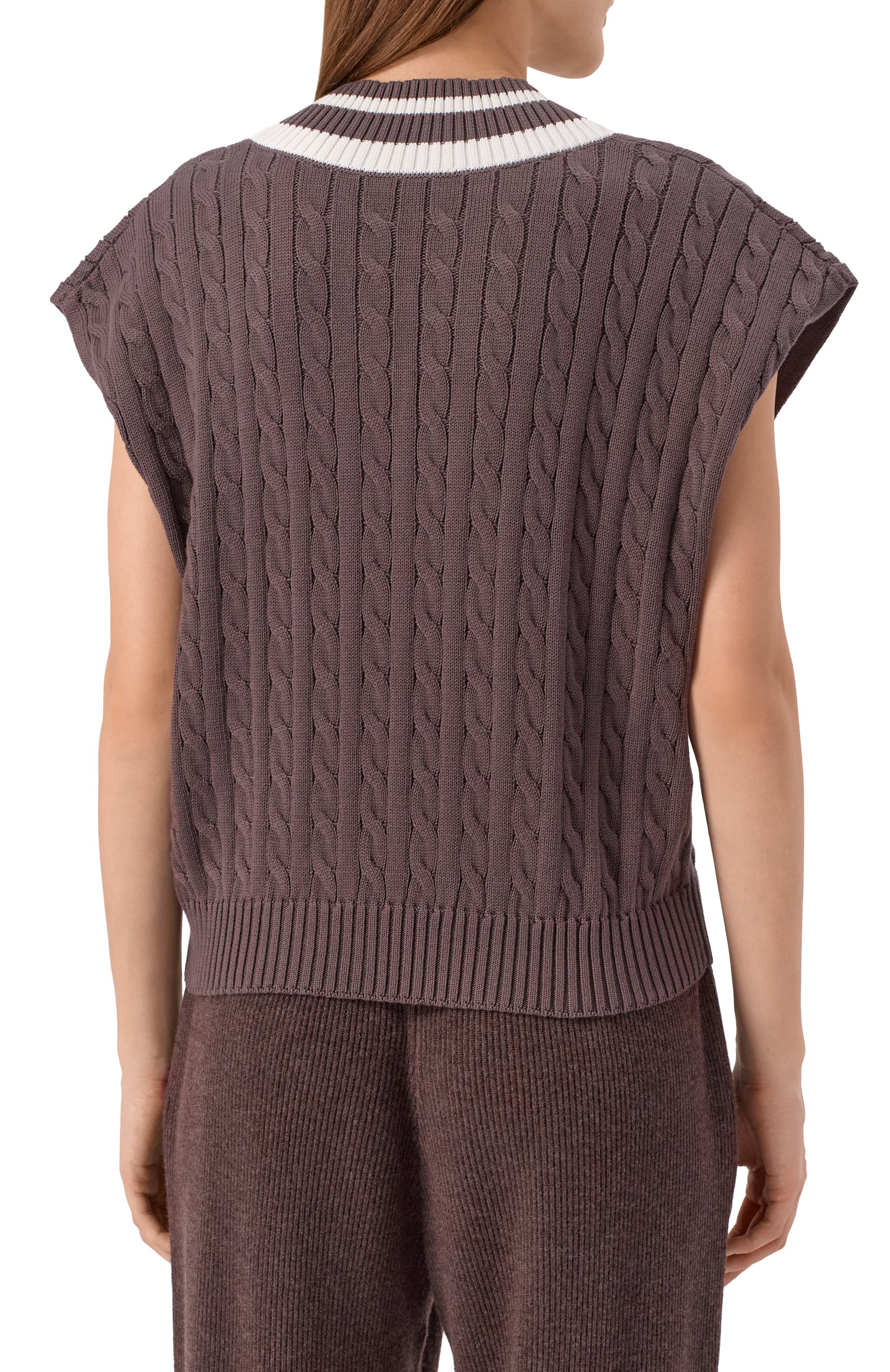 Хлопковый жилет BRUNELLO CUCINELLI, арт. M19756522, фото 4