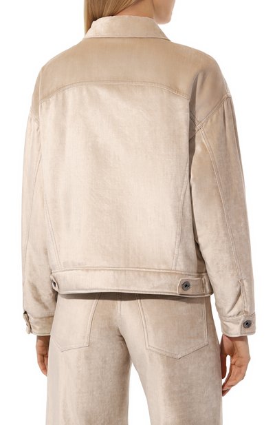 Бархатная куртка BRUNELLO CUCINELLI, арт. MD5817951P, фото 4