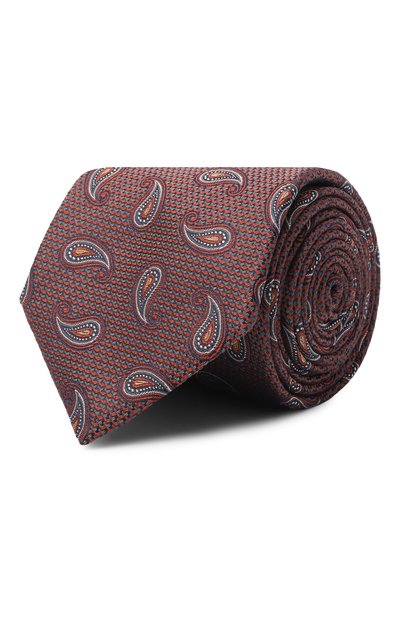 Мужской шелковый галстук BRIONI, арт. 061D00/PD497