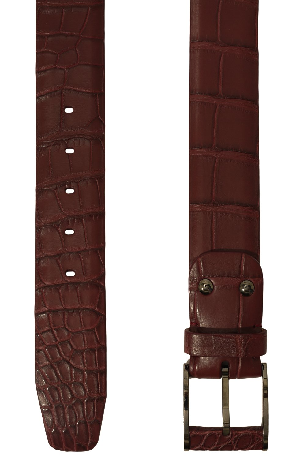 Ремень из кожи аллигатора ZILLI, арт. MJL-CLAQE-01011/0819/AMIS/120-130, фото 3