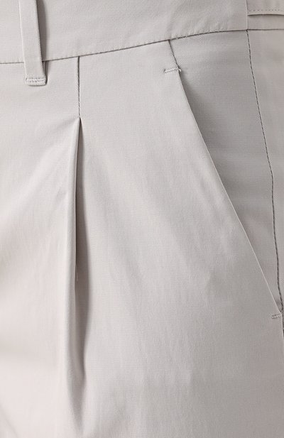 Прямые брюки со стрелками и отворотами LORO PIANA, арт. FAF2275, фото 5