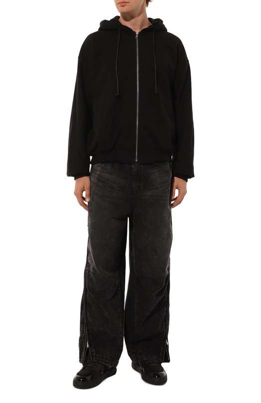 Хлопковая толстовка Juun.J JC4741PS2/5 Чёрный  JC4741PS2/5 Фото 2