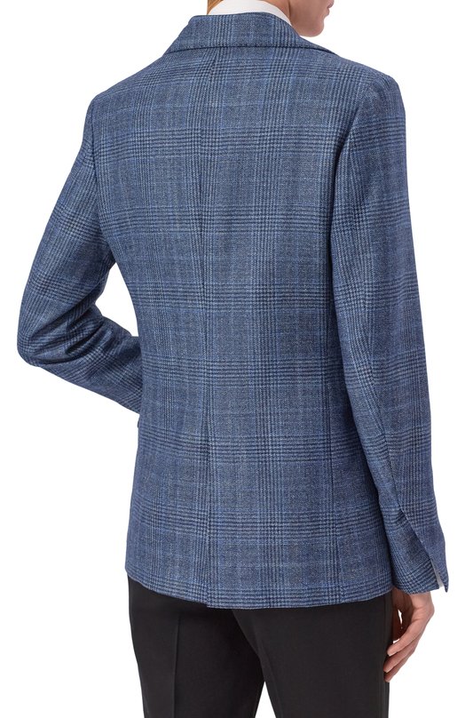 Жакет из шерсти и шелка MVST SDG601/S0731110 Синий  SDG601/S0731110 Фото 4