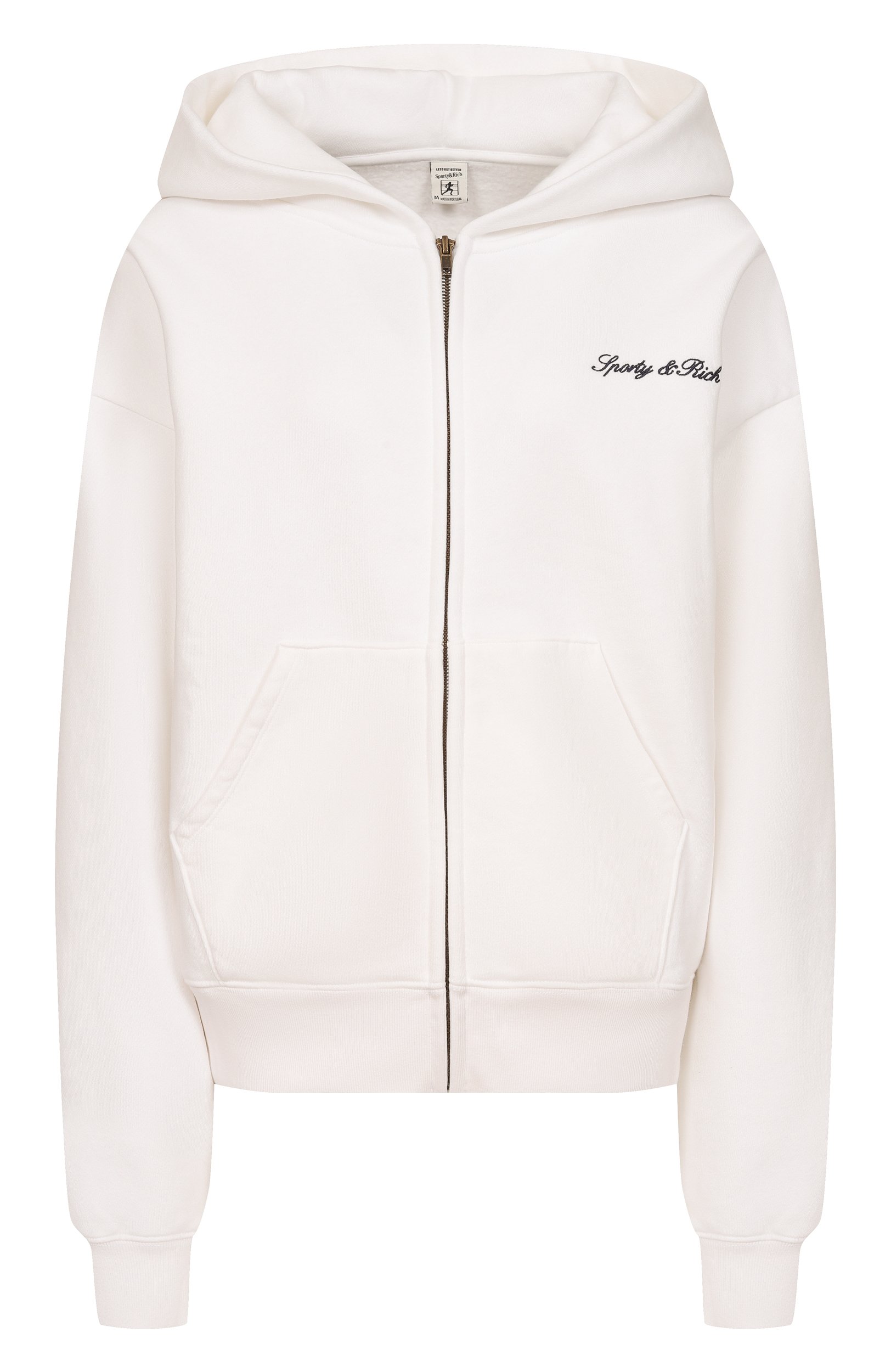 Хлопковая толстовка SPORTY AND RICH, арт. ST094712326WH01, фото 1