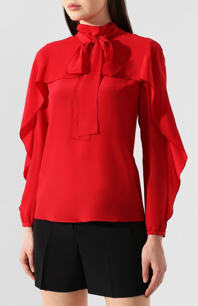 Шелковая блузка REDVALENTINO, арт. SR3ABB20/23H, фото 3