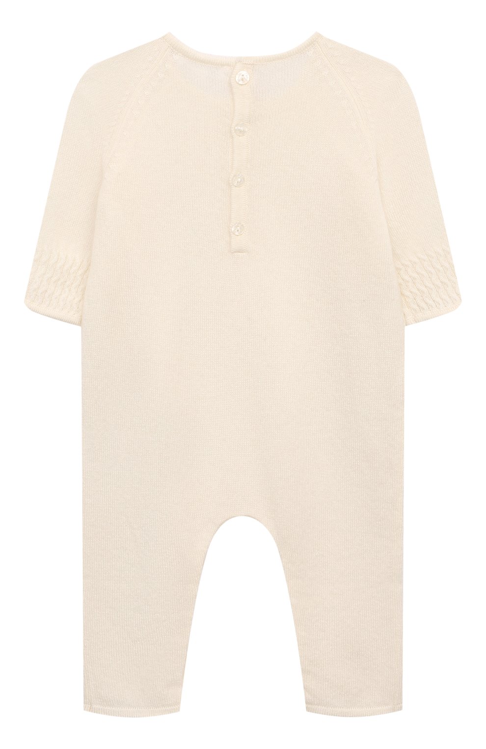 Кашемировый комбинезон TARTINE ET CHOCOLAT кремового цвета по цене 23700 руб., арт. TZ32040, фото 2 Кашемировый комбинезон TARTINE ET CHOCOLAT, арт. TZ32040, фото 2