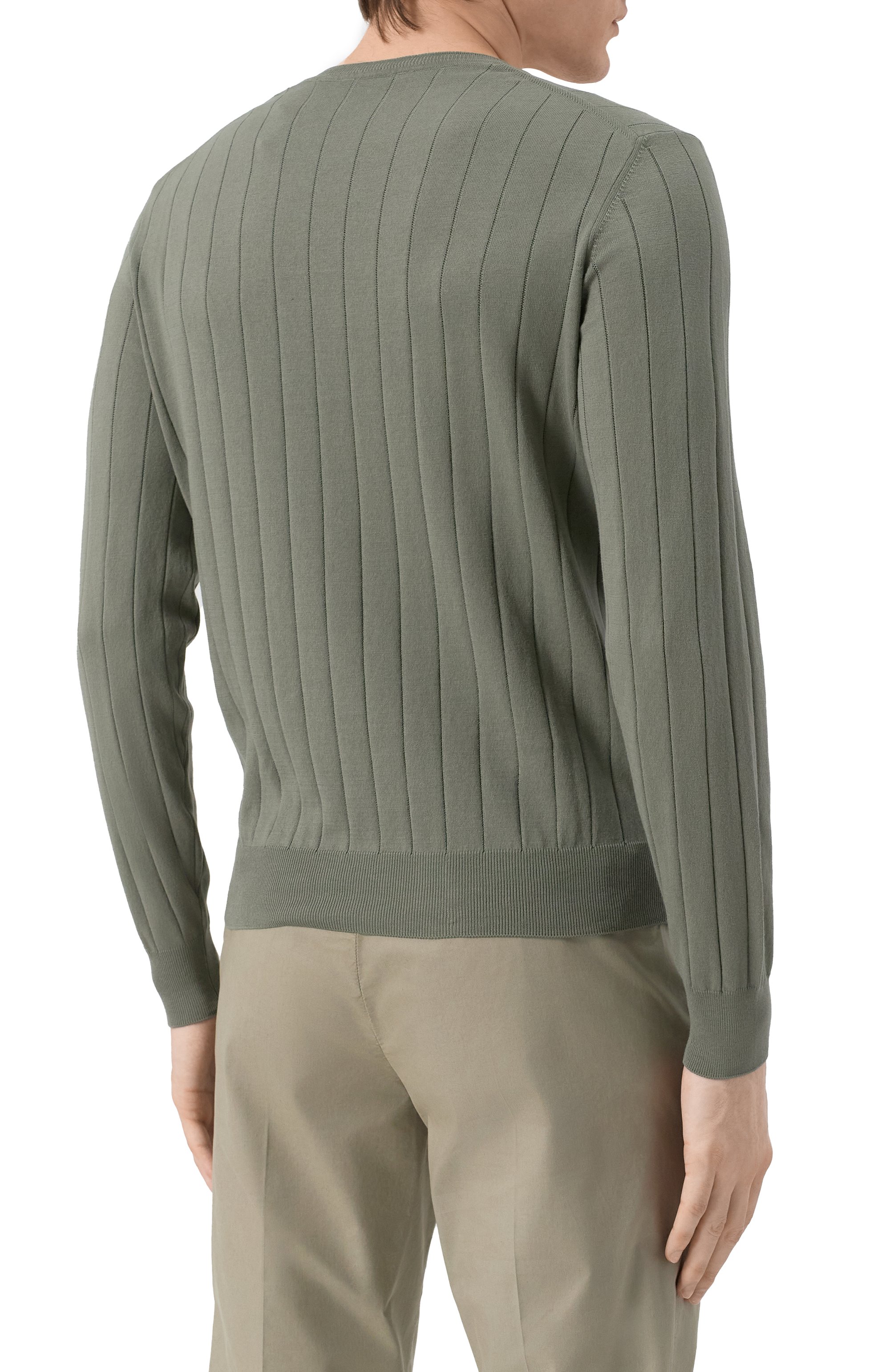 Хлопковый джемпер CORNELIANI, арт. 25M513-2525153, фото 4