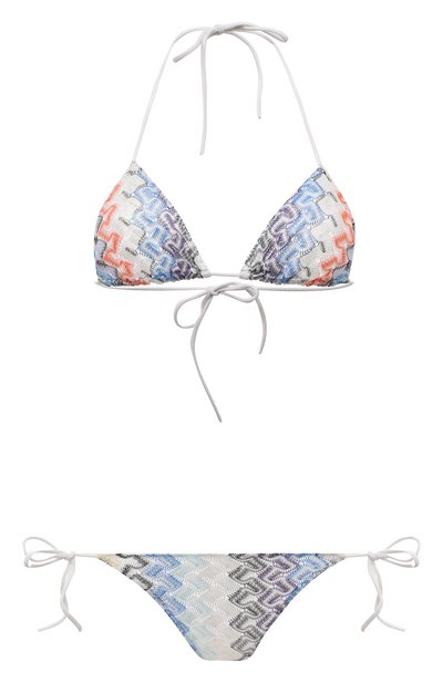 Раздельный купальник MISSONI голубого цвета по цене 47050 руб., арт. MC22SP00/BR00NB, фото 1 Раздельный купальник MISSONI, арт. MC22SP00/BR00NB, фото 1