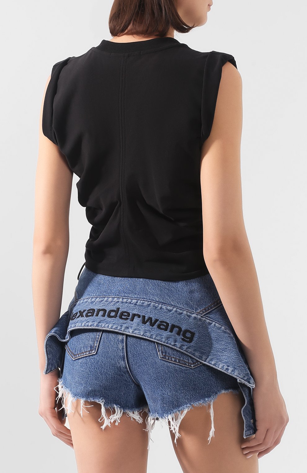 Хлопковая футболка ALEXANDERWANG.T, арт. 4CC2191096, фото 4