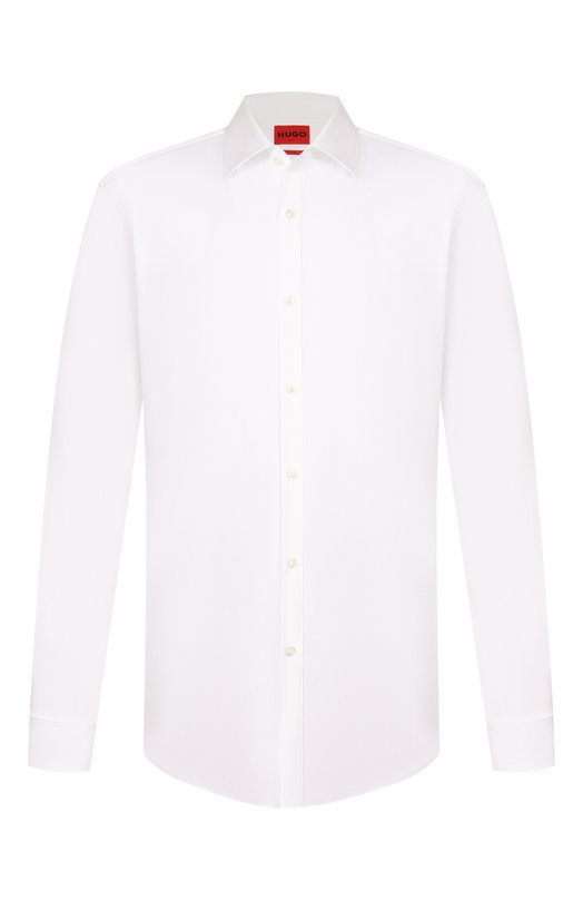 Хлопковая сорочка HUGO 50554731 Белый 50554731
