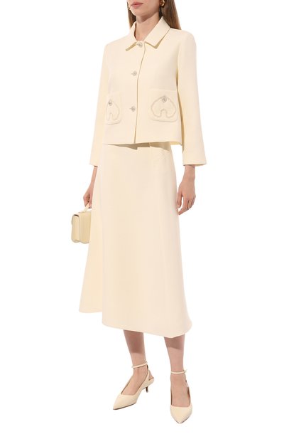 Юбка из шерсти и шелка AKHMADULLINA, арт. 1225.3Y940/W003, фото 2