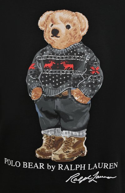 Хлопковая футболка POLO RALPH LAUREN, арт. 211846851, фото 5