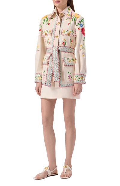 Кожаные сандалии VALENTINO, арт. 8W2S0MB7/DSH, фото 3