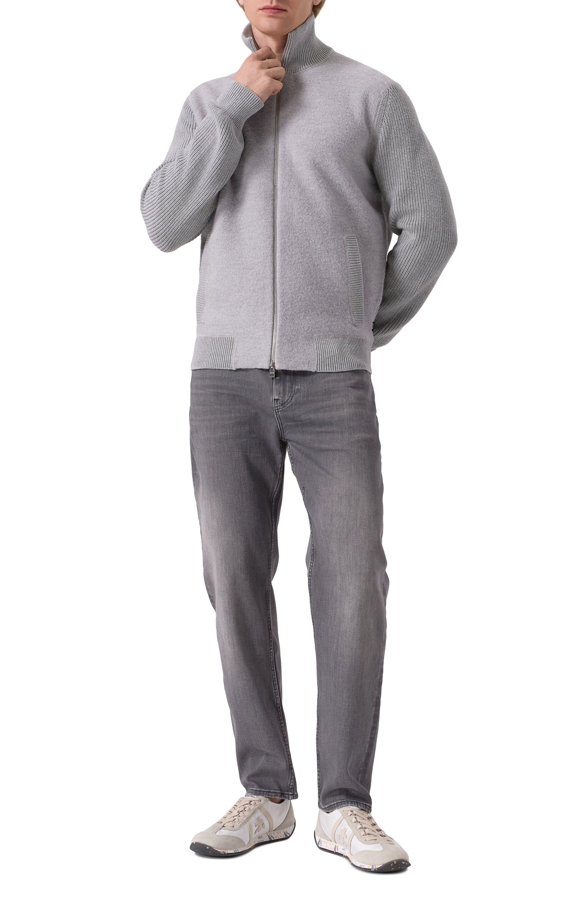 Комбинированные кроссовки jacky x PREMIATA, арт. JACKY X/VAR 7523, фото 2