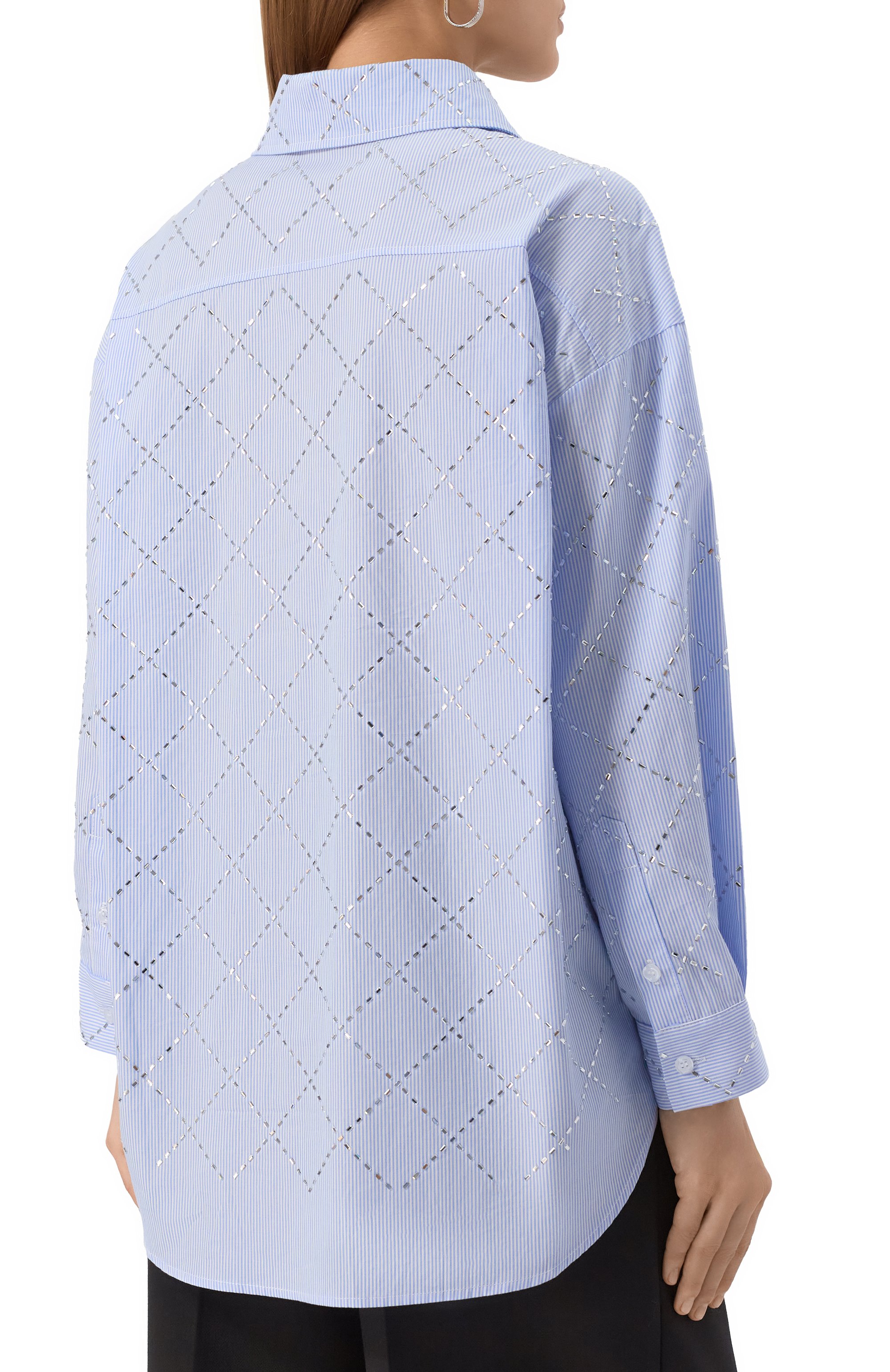 Хлопковая рубашка SEVEN LAB, арт. 125-C-W-15-42-005, фото 4