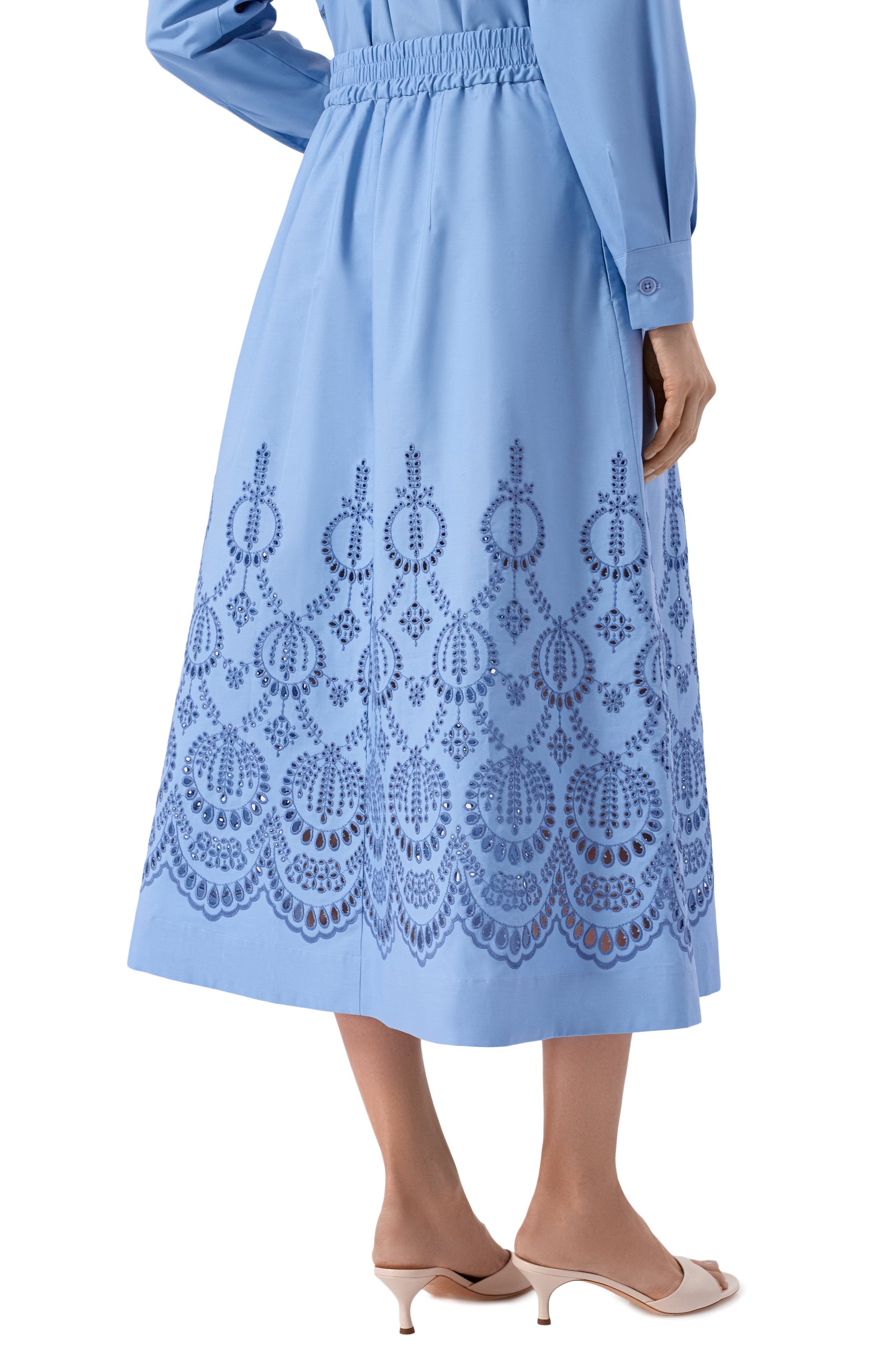 Хлопковая юбка P.A.R.O.S.H., арт. D620494/CANNES, фото 4