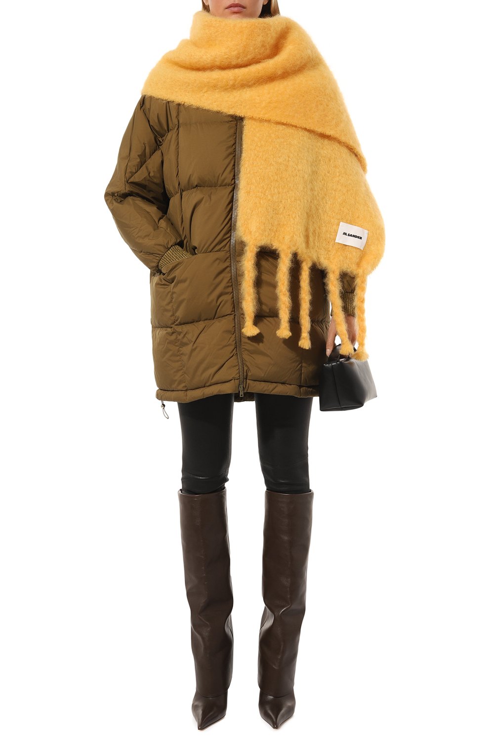 Шерстяной шарф JIL SANDER, арт. J52TE0006/J40041, фото 2