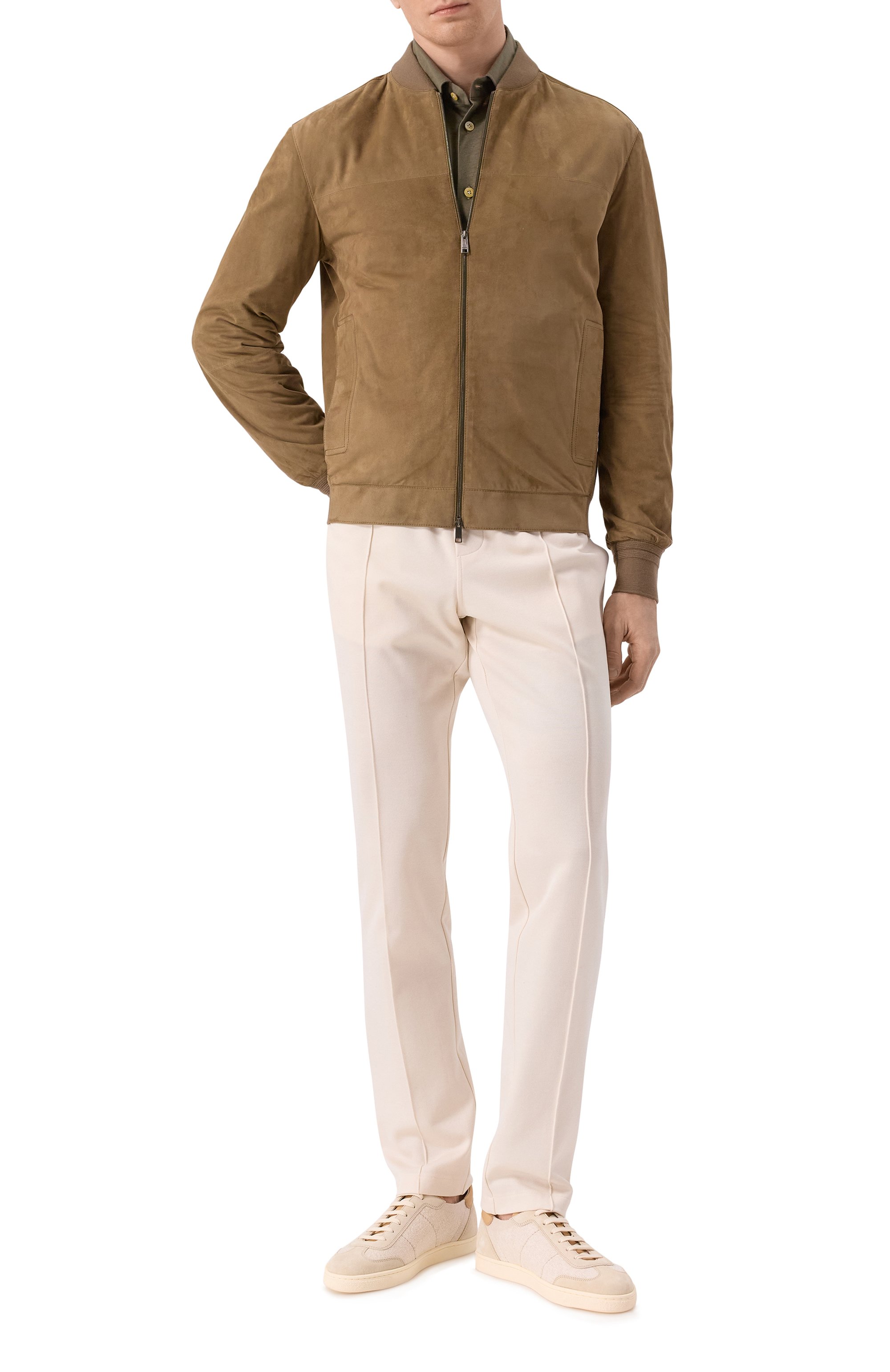 Замшевый бомбер ZEGNA, арт. E169/UEPVMA8, фото 2