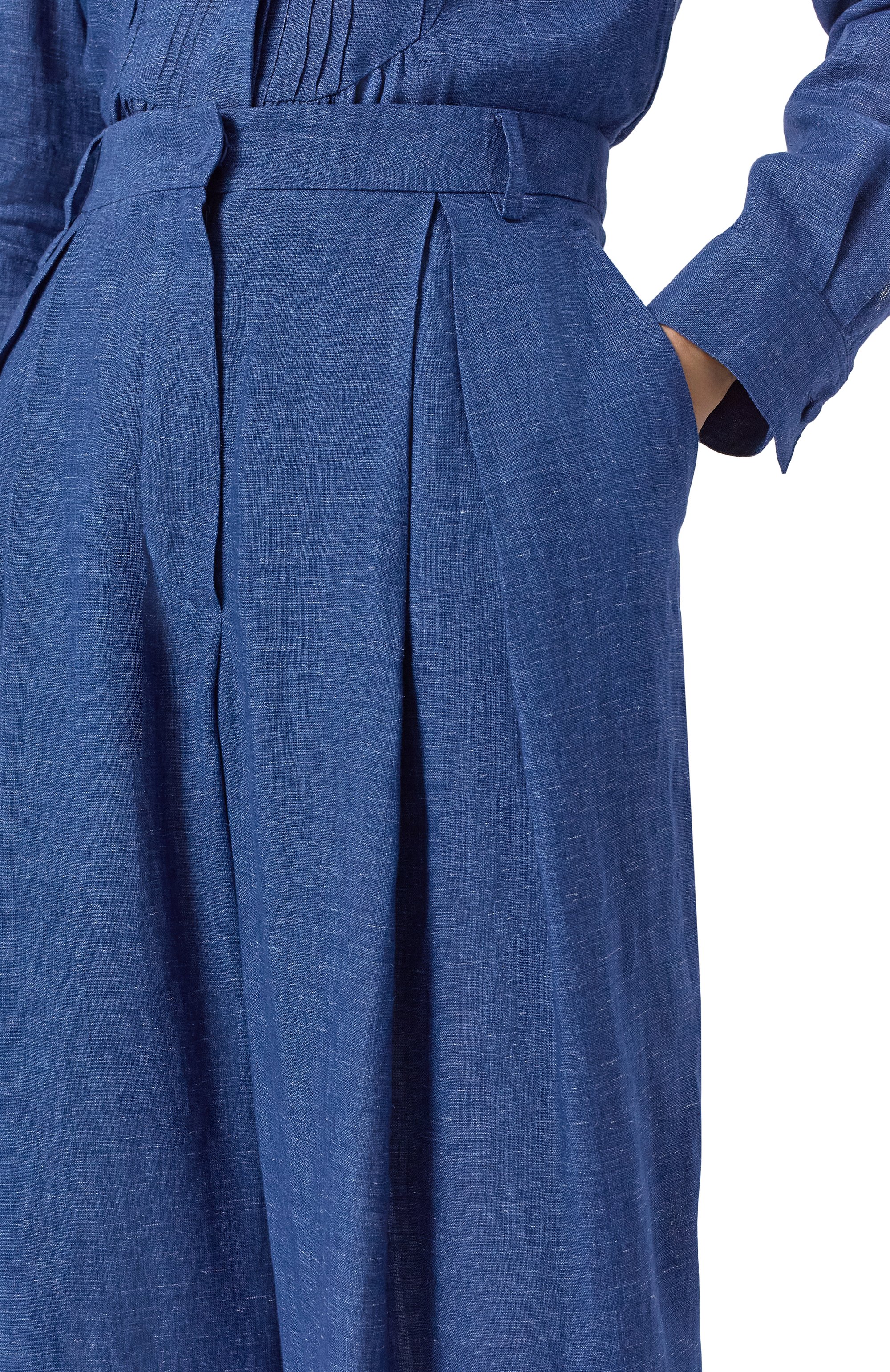 Льняные брюки EMPORIO ARMANI, арт. EW003763/TE10381, фото 5