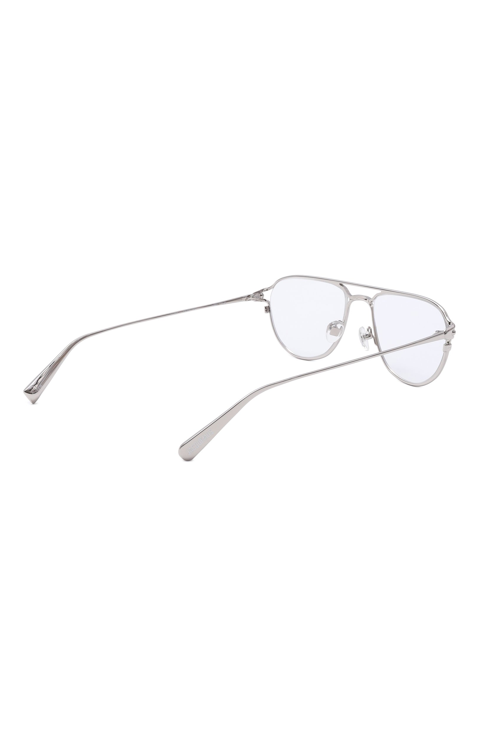 Оправа JACQUEMUS серебряного цвета по цене 39950 руб., арт. JAC173 C20PT, фото 3 Оправа JACQUEMUS, арт. JAC173 C20PT, фото 3