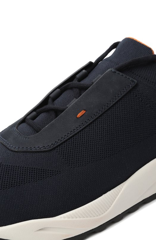 Текстильные кроссовки Innova Santoni MBI021601BINNSB3U61 Синий  MBI021601BINNSB3U61 Фото 7
