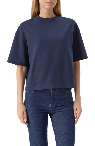 Футболка из хлопка и вискозы WEEKEND MAX MARA, арт. GE0RGIA, фото 3