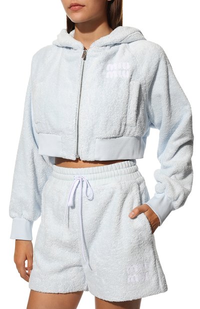 Хлопковый кардиган MIU MIU, арт. MJL827-H39-F0012, фото 3