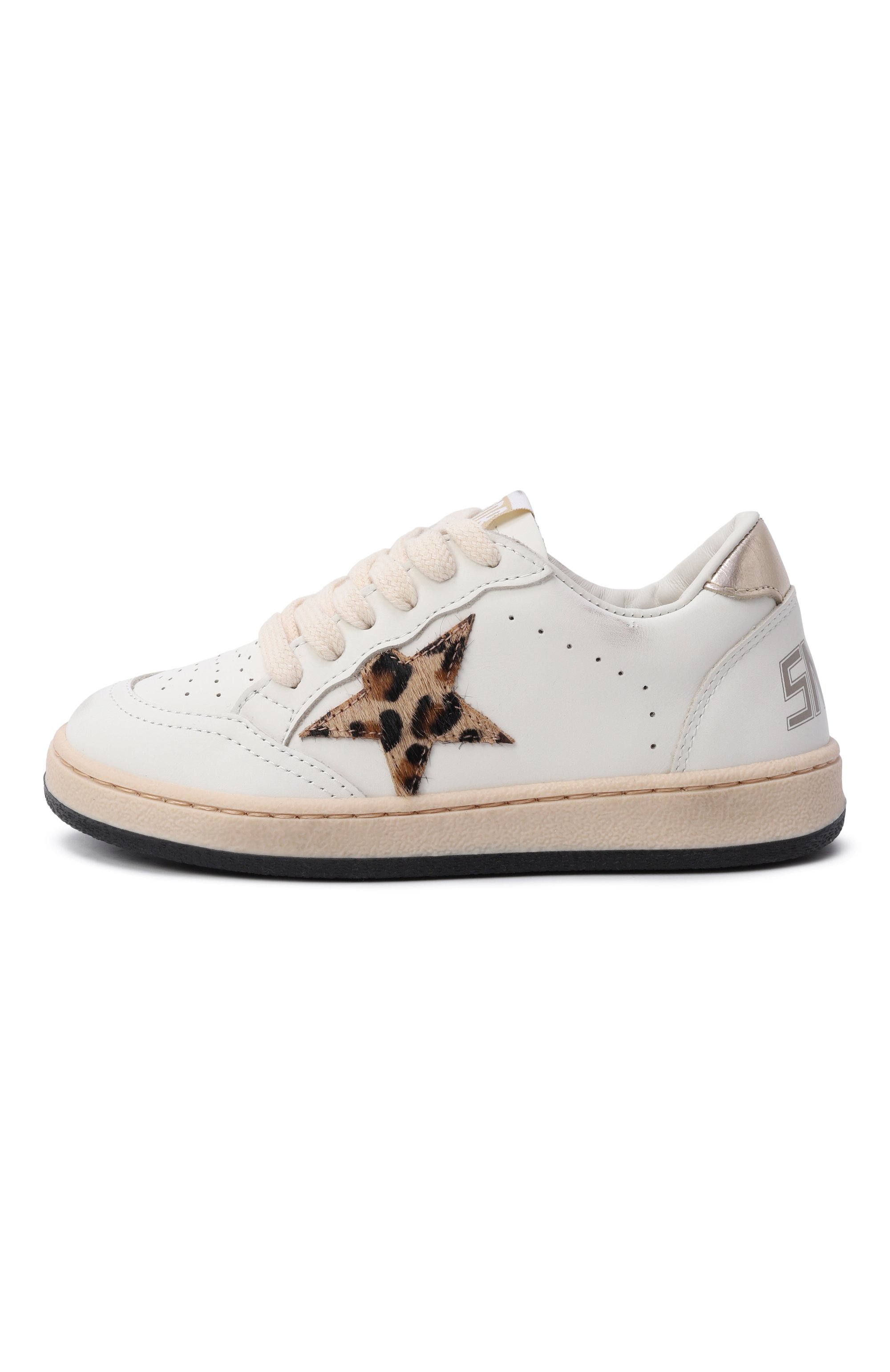 Кожаные кеды ball star GOLDEN GOOSE DELUXE BRAND, арт. GYF00439.F008047, фото 2