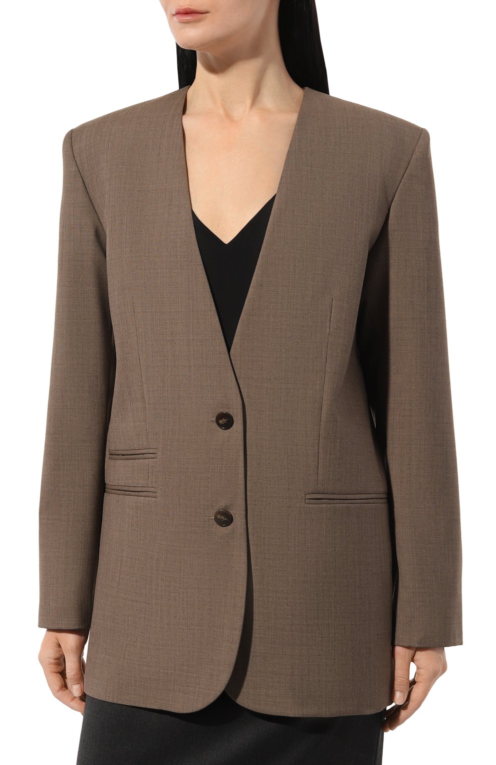 Шерстяной жакет SIMPLIFY, арт. JACBL2skr, фото 3